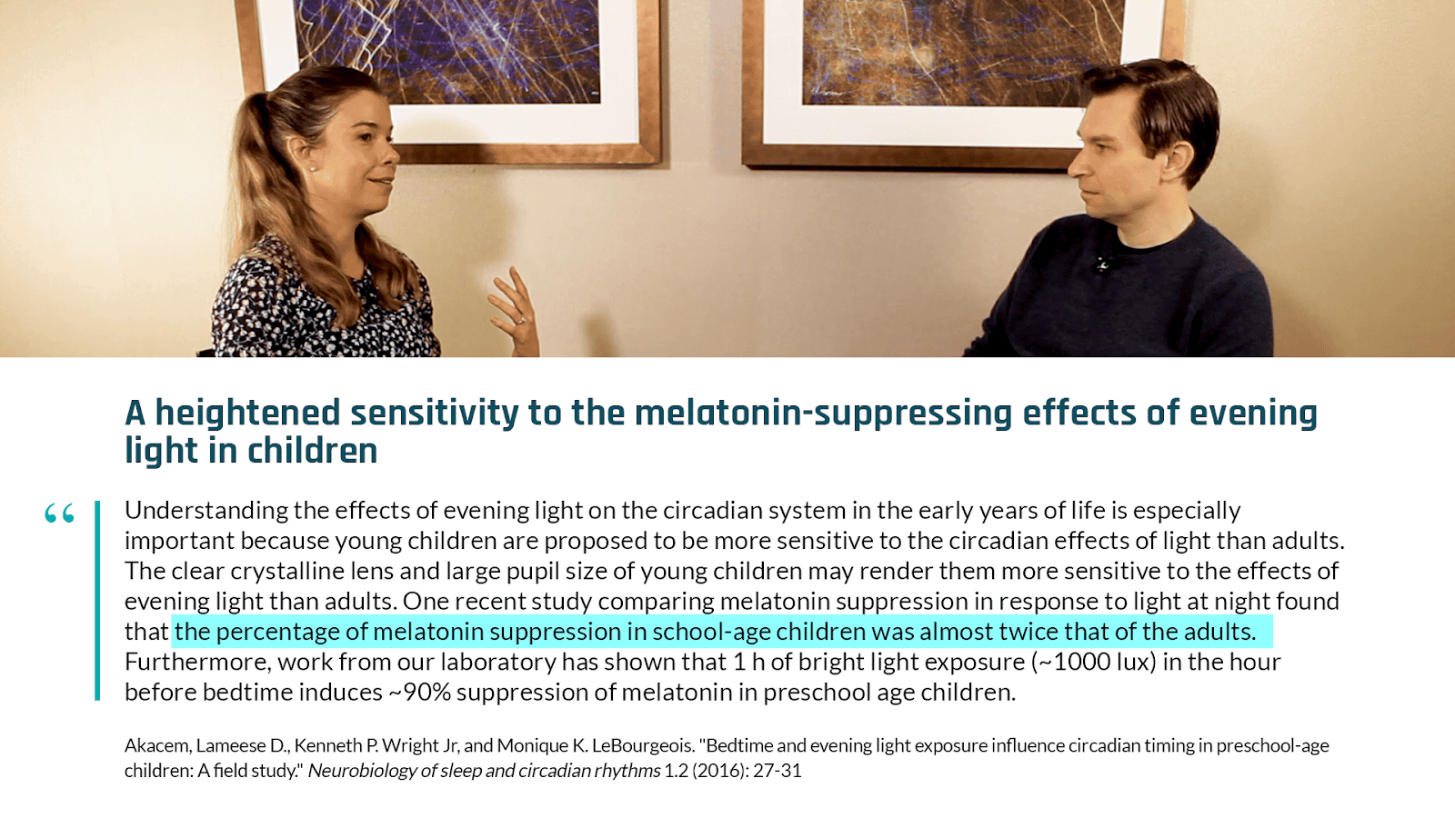 melatonin effects