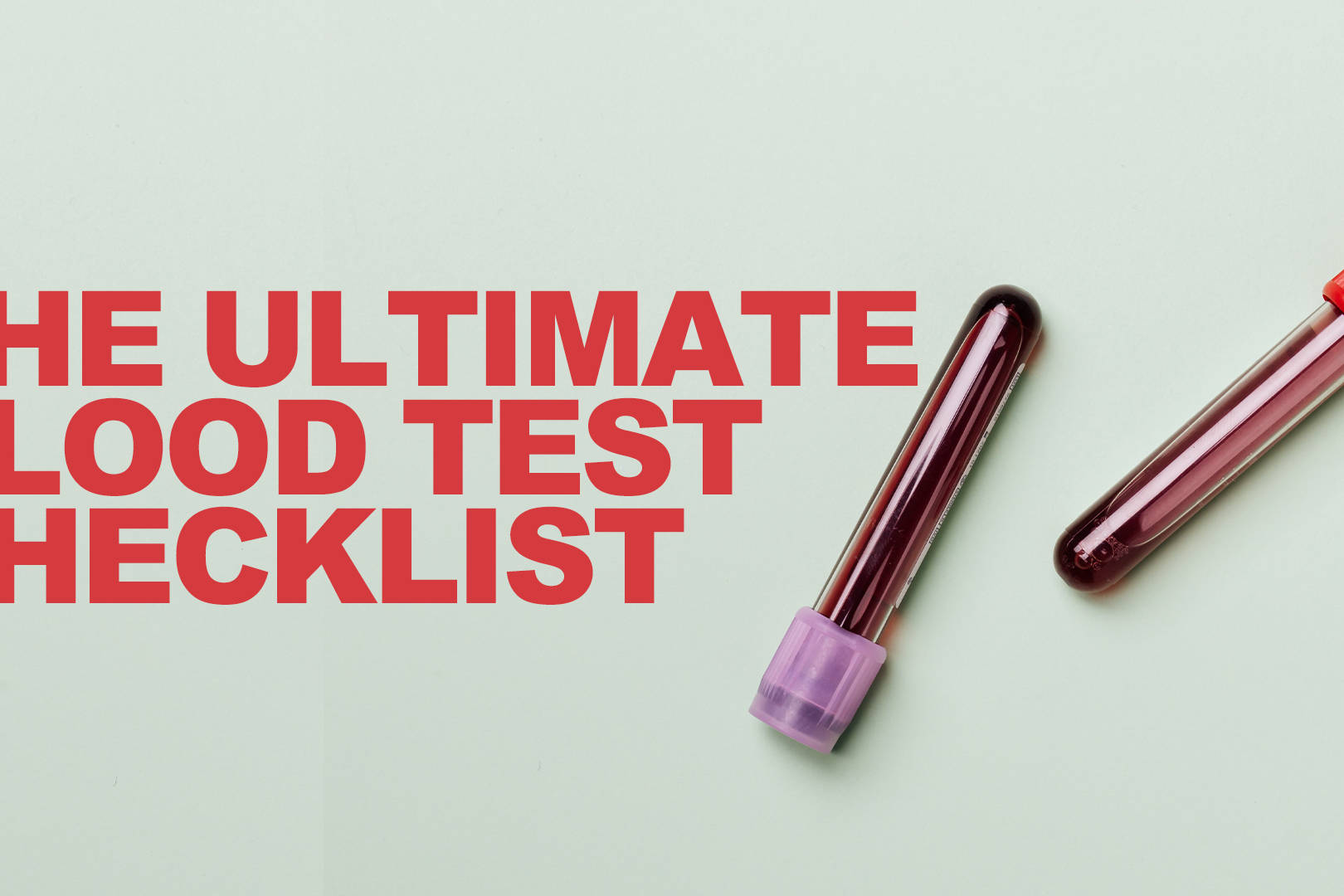 Ultimate blood checklist